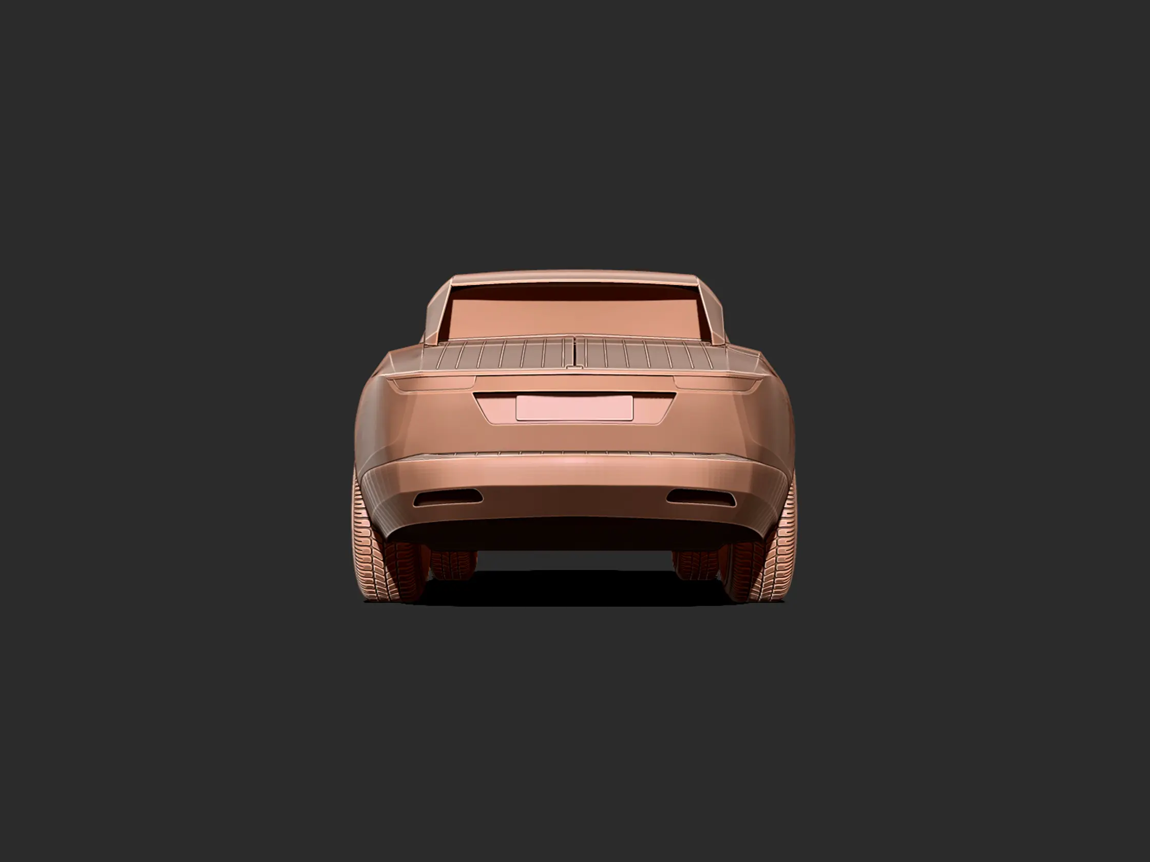 Rolls Royce Boat Tail 3D Print model