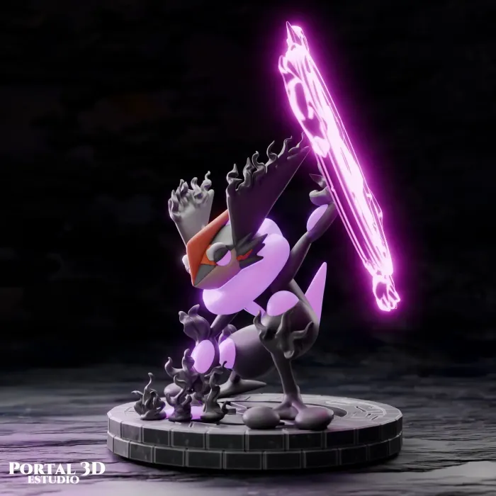 Other STL загрузка - Shadow greninja / solo leveling