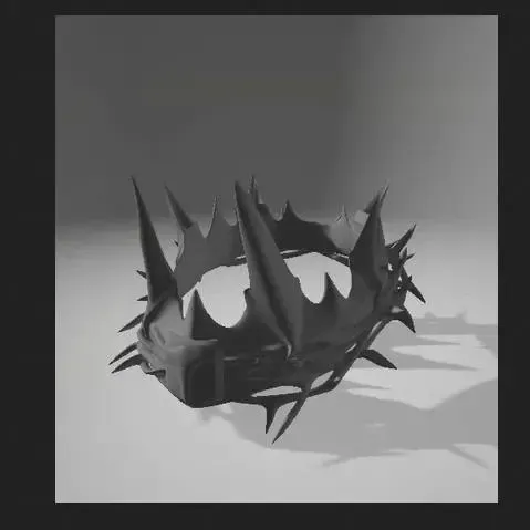 Diablo Necromancer Witcher Thorn King Crown
