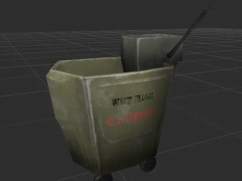 Fallout New Vegas Mop Bucket