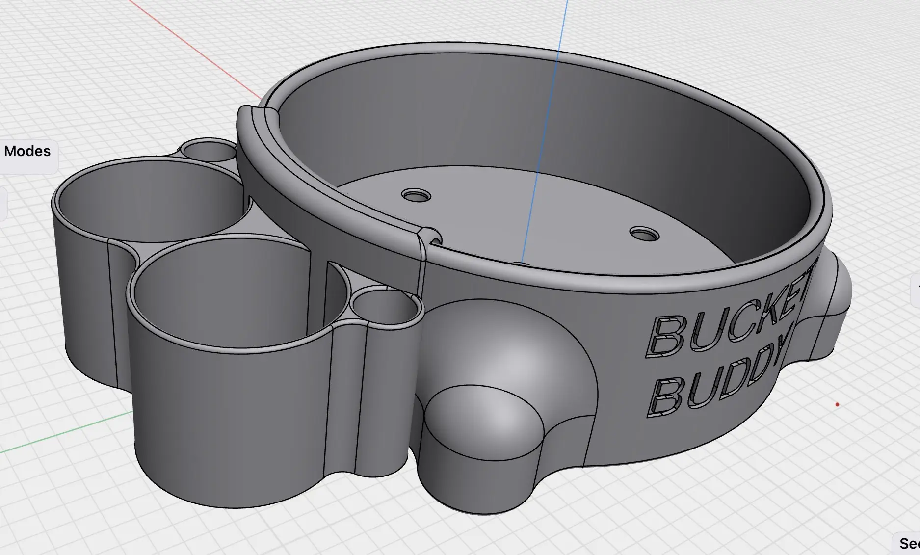 Bucket dolly & tool caddy