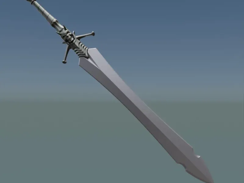 Rebellion Dante Sword Replica Fan Art Devil May Cry