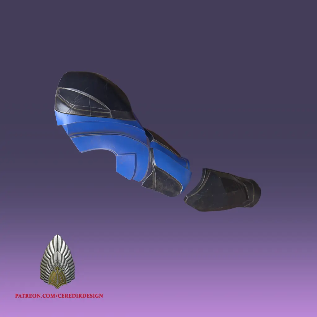NightWing Arm Gauntlets 3d Digital download