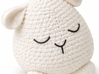 Sleepy Crochet Lamb 