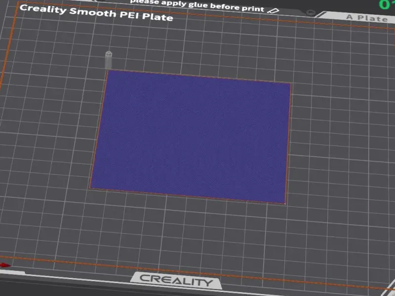 Creality K1 layer test