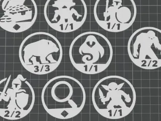 set 1 token MTG