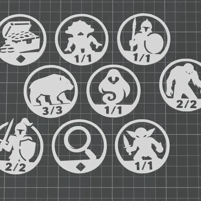 set 1 token MTG