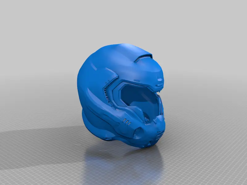 Doom slayer helmet for cosplay no face shield