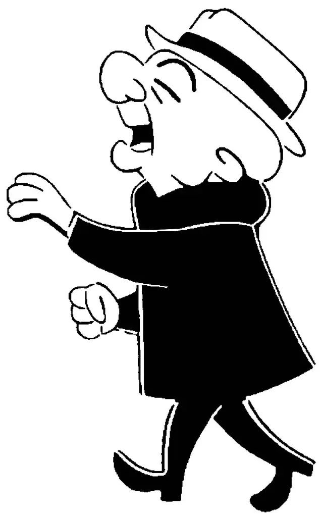 Mr. Magoo stencil