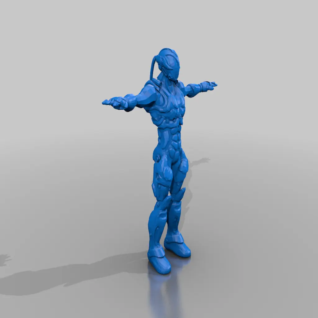 traje exo - armadura de caparazón - modelo t