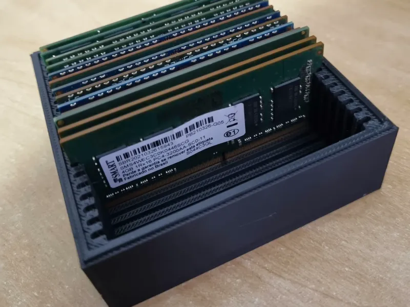 SODIMMストレージボックス / ノートPC用RAMモジュールストレージボックス