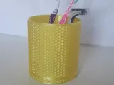 Premium Diamond-Knurled Toothbrush Holder-4