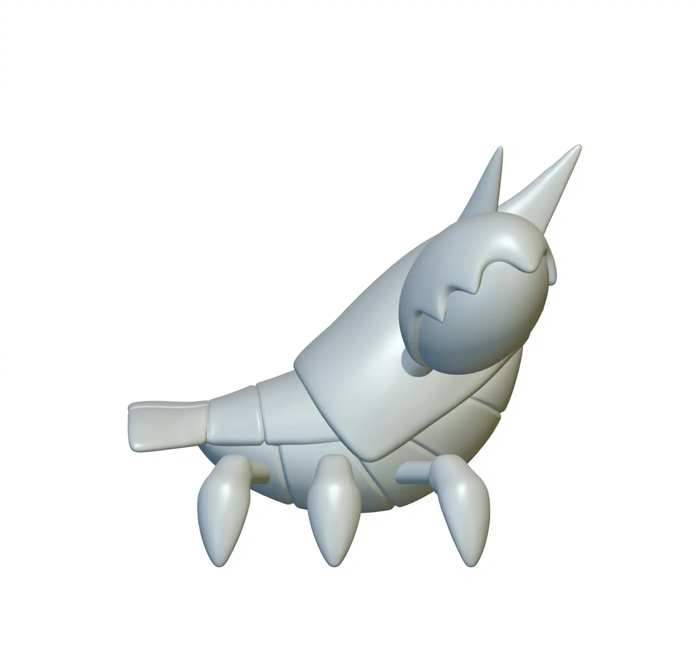 Pokemon Corphish #341 - Ready for 3D Printing!