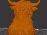 Highland Harmony Cow Statue-5