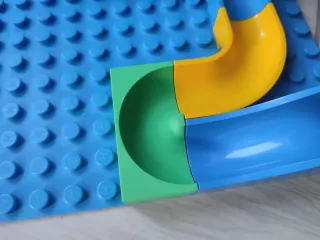 Quick Turn - Marble Run Brick