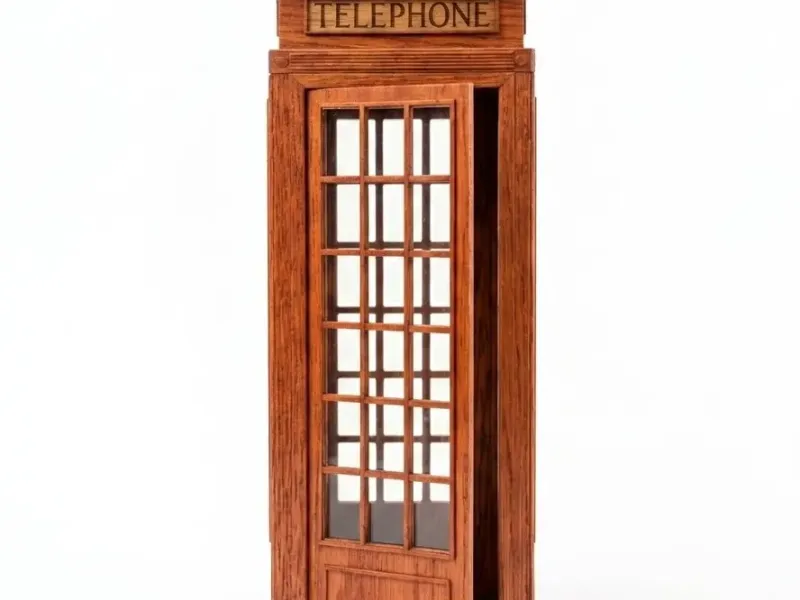 English telephone booth