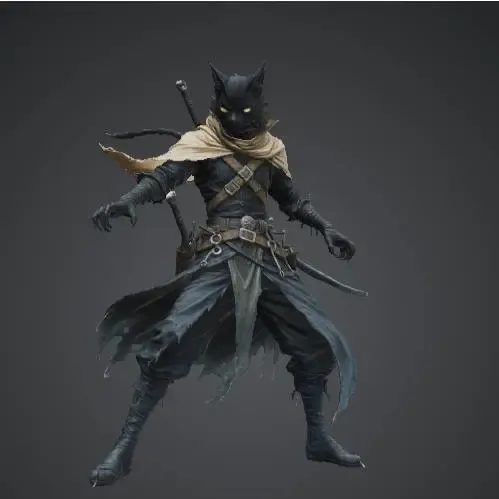 Tabaxi Ninja - RPG