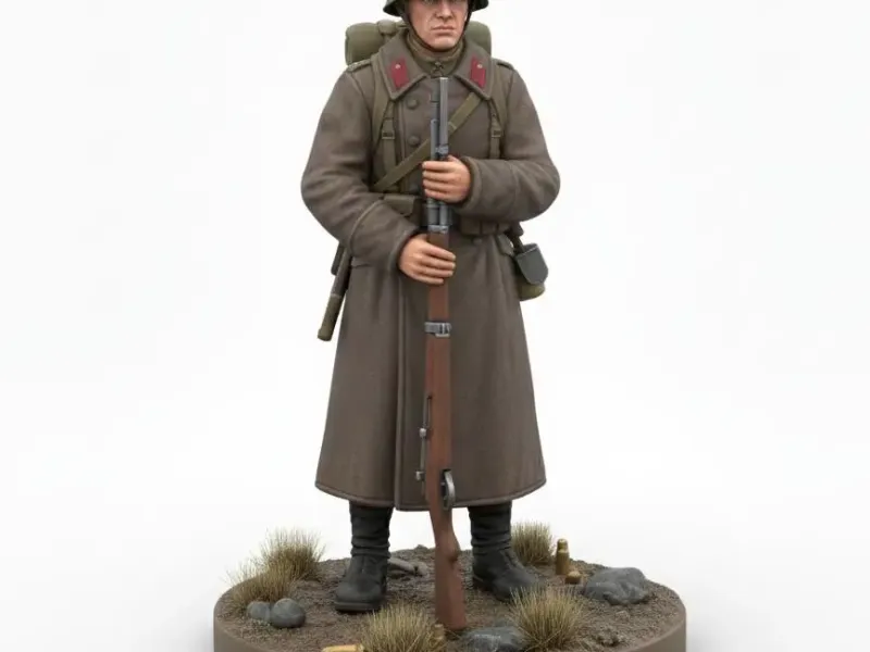 World War miniature figures