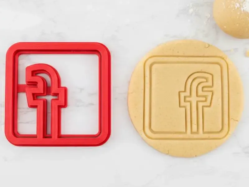 facebook cookie cutter