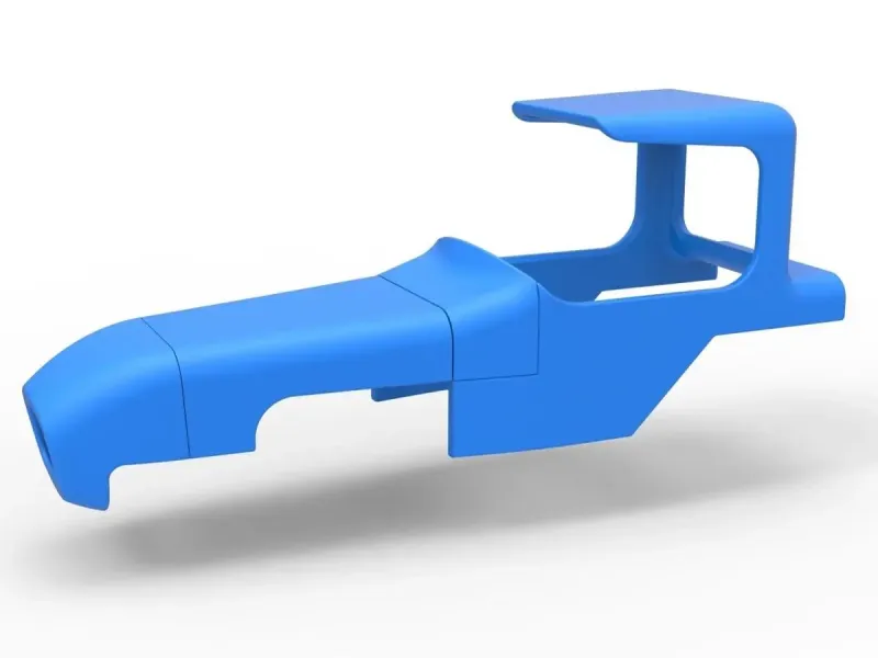 Shell of Vintage Supermodified stock car Scale 1:25
