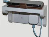 Phone Shelf For A Double Plug Socket-3