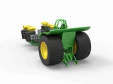 Pulling tractor with 5 engines V8 Version 5 Scale 1:25-7