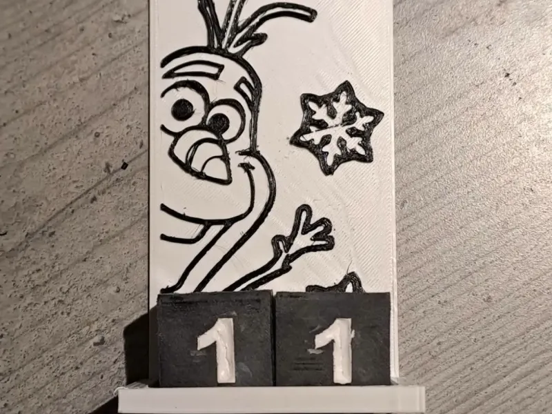 OLAF Desk Calendar