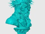 Christ bust crying-1