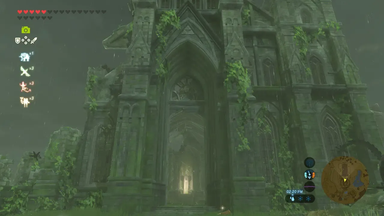 Zelda Temple of Time Facade
