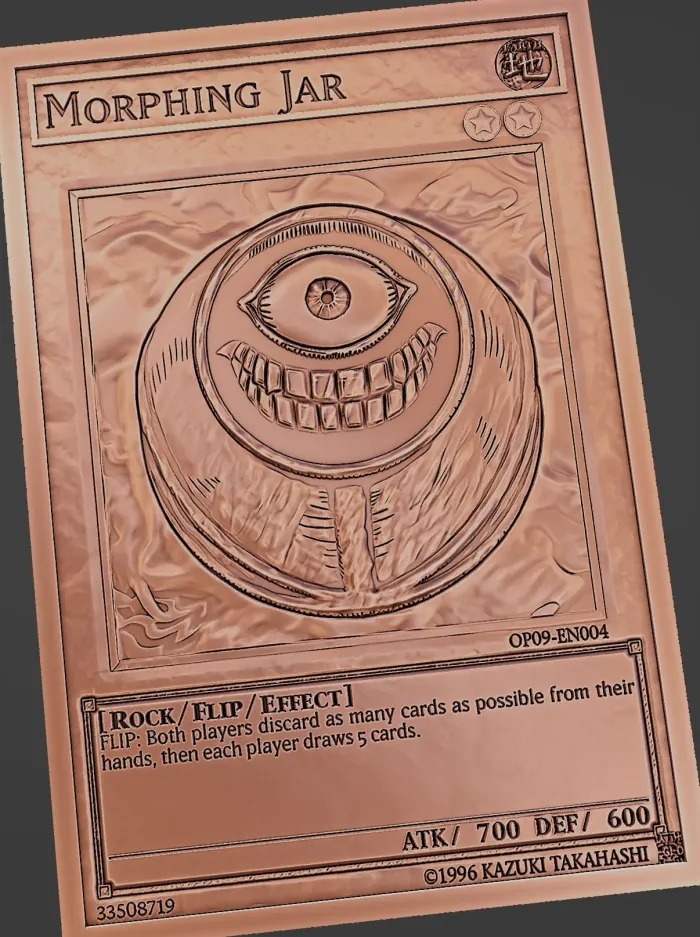 yugioh card morphing jar [GS02-JP003-C]  Cardingedge 700 / 600 Description Morphing Jar (FMR) - Yugipedia