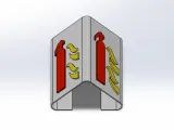 Fire Extingusher Sign 3D-4