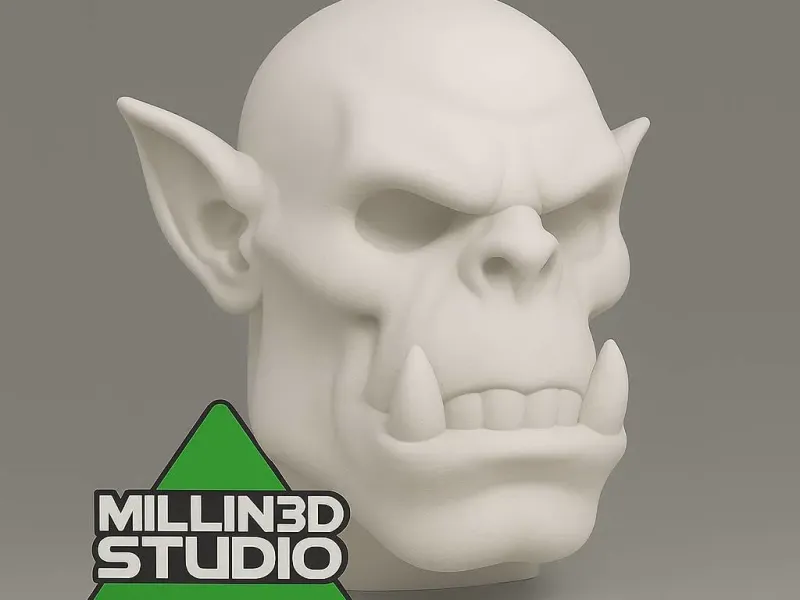 Ork Orc Skull Dungeons and dragons Dnd Warhammer 40k