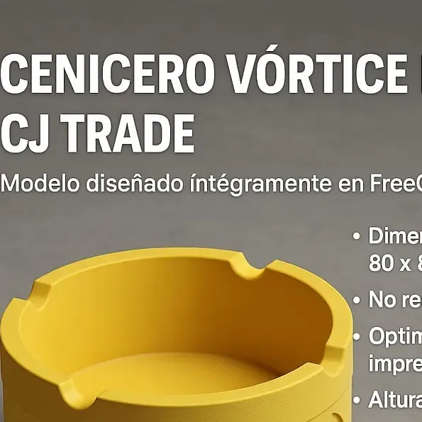 Cendrier Vortex Rebelle – CJ Trade