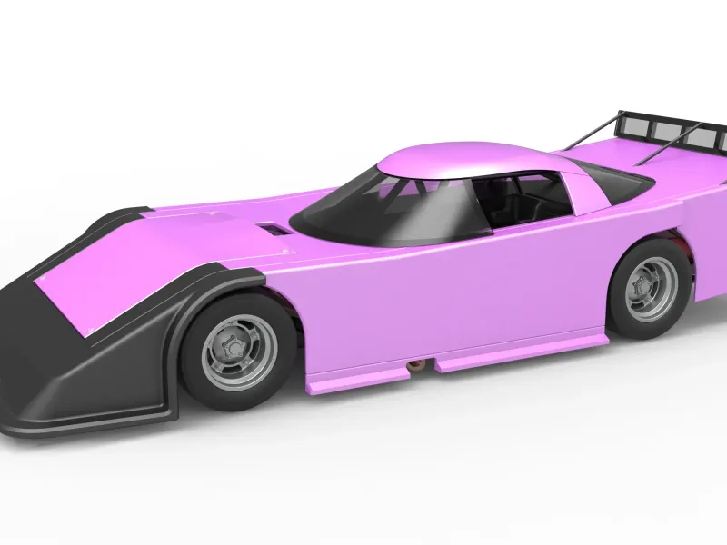 Asphalt Outlaw Super late model Maßstab 1:25