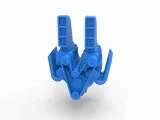 Diecast engine V8 with double supercharger Version 6 Scale 1-2