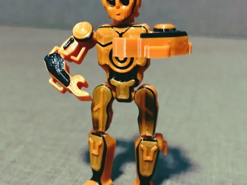 Articulated c3-po star wars