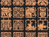 Decorative Coasters & Trivets Puzzle Pack SVG STL CNC Laser-2