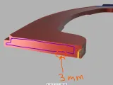 Front splitter for BMW E36 M-2
