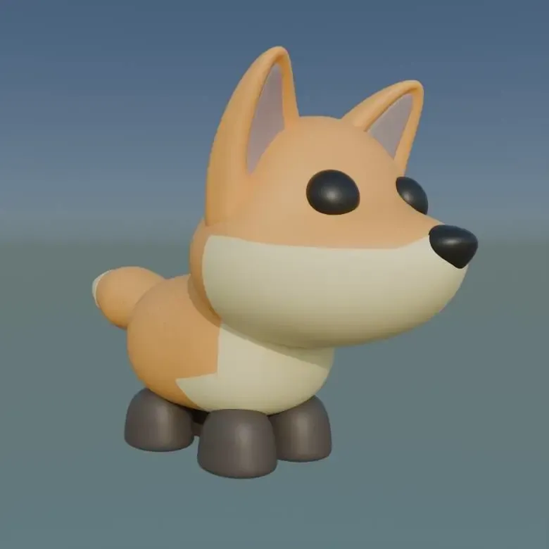 Red Fox Adopt Me! Fan Art