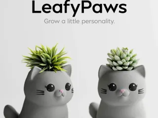 LeafyPaws – Grow a little personality.