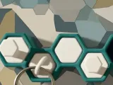honeycomb for a key holder-0