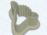 sheep head cookie cutter small for oreo-0