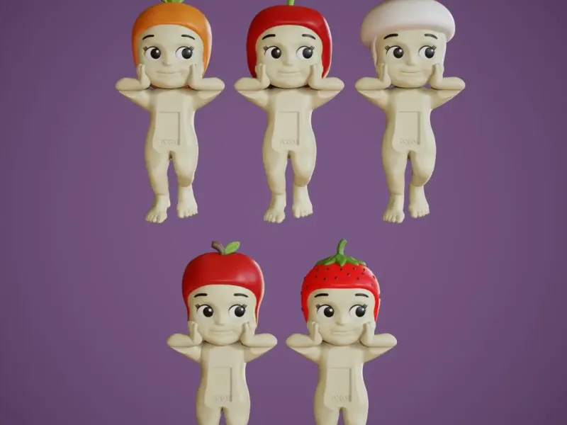 Sonny Angel Hippers - Frutas