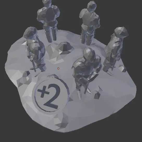 Catan Largest Army Trophy