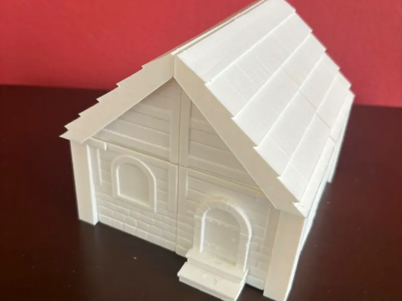 DnD Modular Medieval House 30mm tile scale