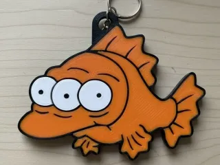 Keychain - Simpson´s Fish