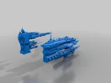 imperial dreadnought class - bfg - exploded - revisit 5-5