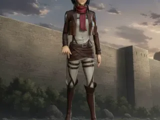 Mikasa - Anime Ataque a los titanes