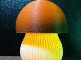 Mushroom lamp with Tea light KIT-1