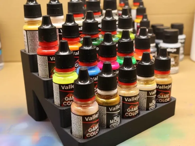 Vallejo/ArmyPainter Farbregal/Organizer (Keine Stützstrukturen!)